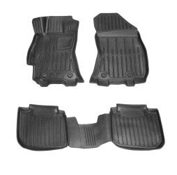 3D Коврики в салон резиновые Subaru Outback 2014-2021 2шт передние Stingray des 2020