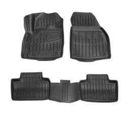 3D Коврики в салон резиновые Land Rover Range Rover Evoque 2011-2018 4шт Stingray des 2020