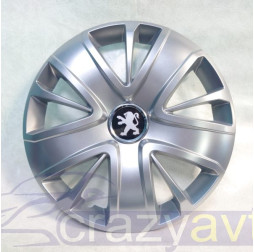 Колпаки для колес Peugeot R15 4шт SKS/SJS 341