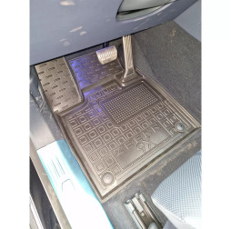 Коврики в салон резиновые Zeekr 9X 1ряд Avto-Gumm