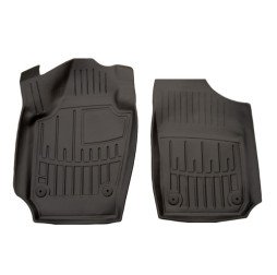 3D Коврики в салон резиновые VW Polo 2009-2017 2шт передние Stingray des 2020