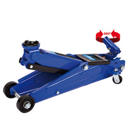 Домкрат автомобильный гидравлический подкатной Vitol 3,0т DP-30019/83003C поворотная ручка