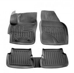 3D Коврики в салон резиновые Mazda 3 2003-2009 2шт передние Stingray des 2020