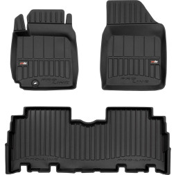 3D Коврики в салон резиновые Toyota Yaris Verso 1999-2005 Frogum 3D426498