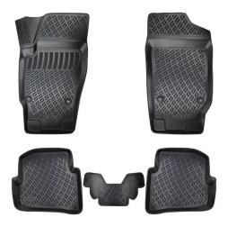 3D Килимки в салон гумові Seat İbiza 2002-2008 Rizline