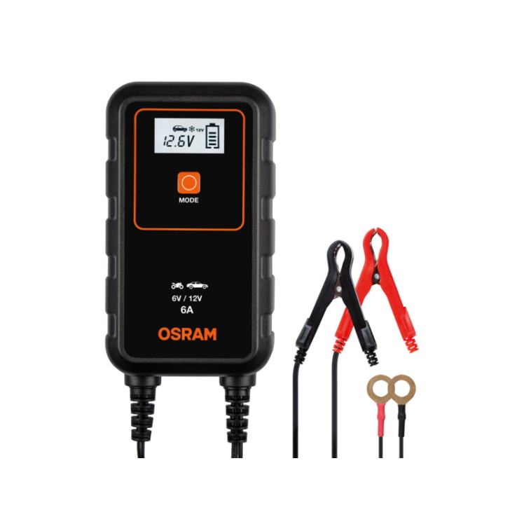 Зарядное устройство   6A/12V Osram BATTERYcharge 906