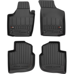 3D Коврики в салон резиновые Skoda Rapid 2012-2019/Seat Toledo 2012-2019 Frogum 3D407480