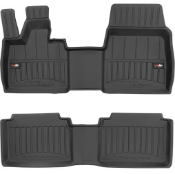 3D Коврики в салон резиновые BMW i3 (I01) 2013-2022 Frogum 3D425194