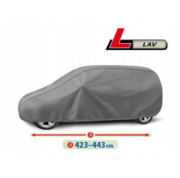 Тент автомобильный "L" Kegel Mobile Garage Polyester c мембран 4.43х1.48х1.6м LAV 5-4136-248-3020