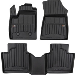 3D Коврики в салон резиновые Renault Espace 2023 Frogum 3D430627