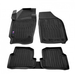 3D Коврики в салон резиновые Skoda Fabia 2014-2021 2шт передние Stingray des 2020 
