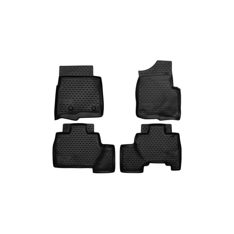 Коврики в салон резиновые Ford F-150 2009-2014 Super Crew 4шт Novline/Element