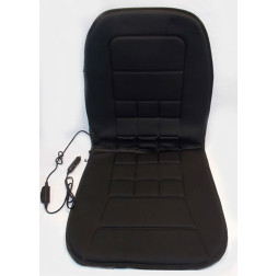 Накидка на сидения с подогревом (регулятор) 12V 35/45W 95x45см черная Elegant EL 100 574