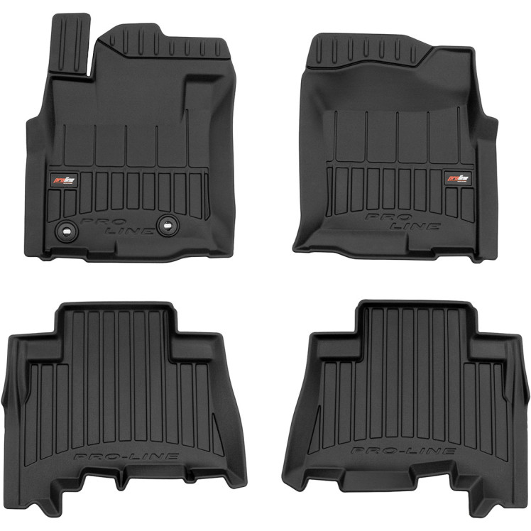 3D Коврики в салон резиновые Toyota Land Cruiser Prado 150 2009 Frogum 3D425958