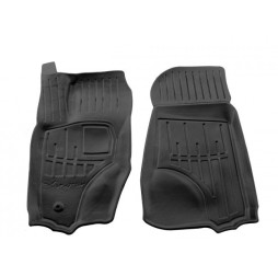 3D Коврики в салон резиновые Jeep Grand Cherokee 2005-2010 2шт передние Stingray des 2020