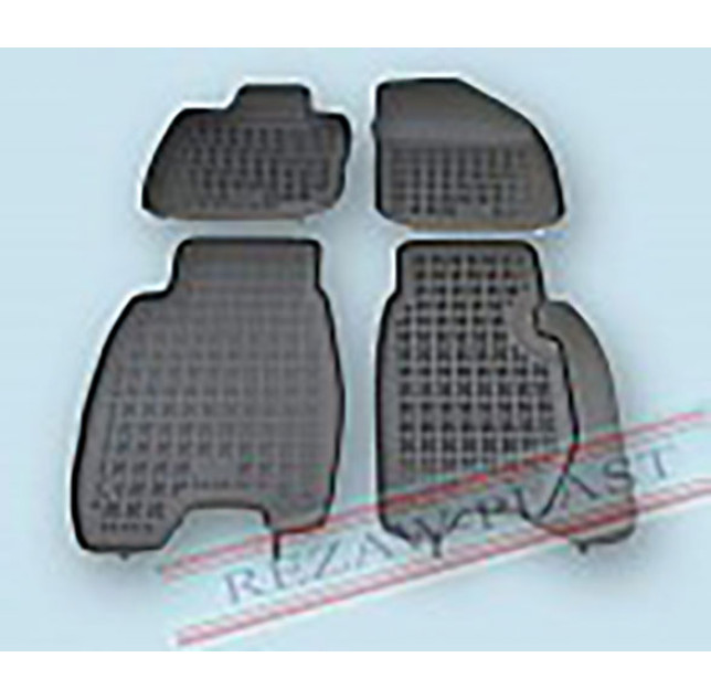 Килимки в салон гумові Honda Civic 2006-2011 3/5 дверний Rezaw-Plast RP 200902