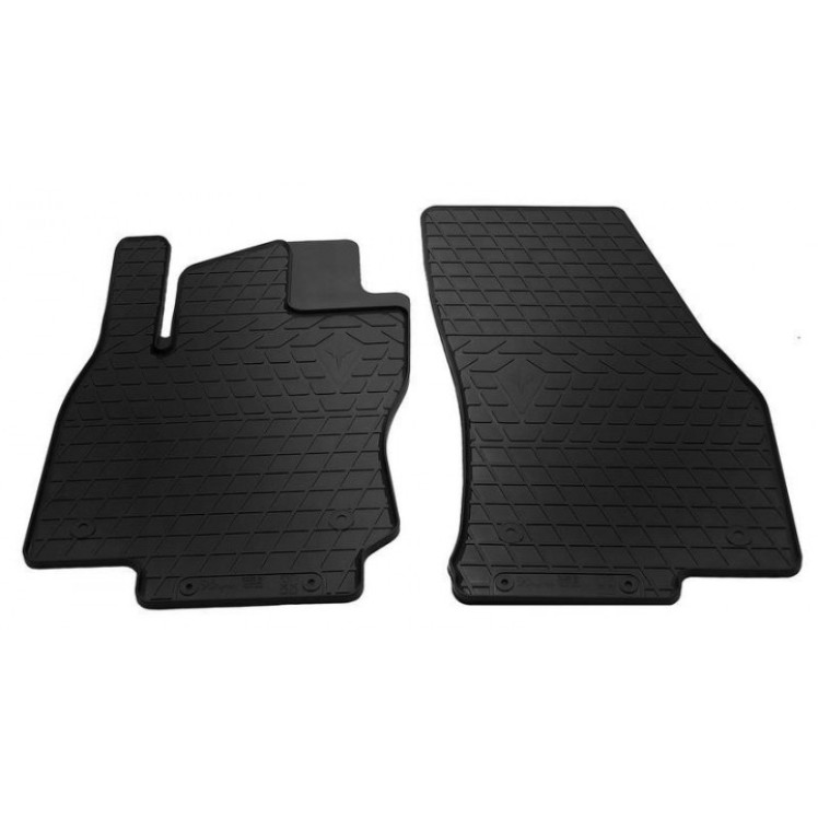 Коврики в салон резиновые Audi Q2 16/Seat Ateca16/Taraco 18/VW Tiguan16/Skoda Kodiaq 2шт Stingray de