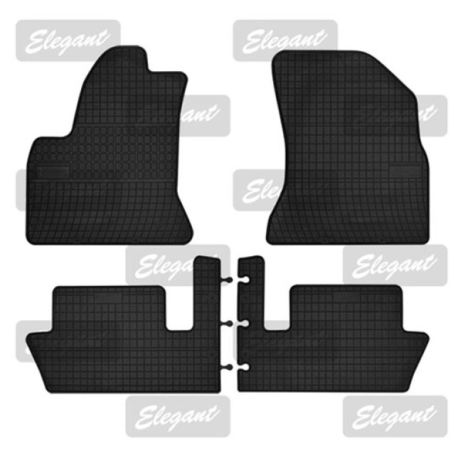 Килимки в салон гумові Citroen C4 Picasso 2006-2013/Grand Picasso 2006 Frogum 200636