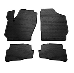 Килимки в салон гумові Skoda Fabia 1999-2007/VW Polo 2001/Seat Ibiza/Cordoba 2002 4шт Stingray de