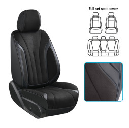 Чехлы универсальные  "5D" EKO черные VOIN V-8907 Bk