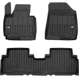 3D Килимки в салон гумові Kia Carens 2013-2019 Frogum 3D426399