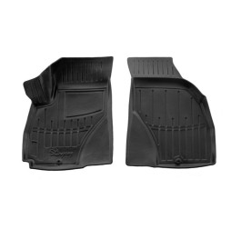 3D Коврики в салон резиновые Hyundai Santa Fe 2000-2006 2шт передние Stingray des 2020 