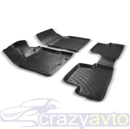 3D Коврики в салон резиновые Lexus RX 2015-2022 3ряда Rizline