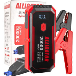 Пуско-зарядное устройство  800A/1600A 20000mAh Alligator Jump Starter JS843
