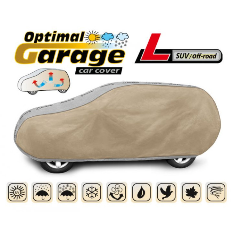 Тент автомобільний Jeep "L" Kegel Optimal Garage Polyester 4.30х1.56х1.48м Off Road/SUV