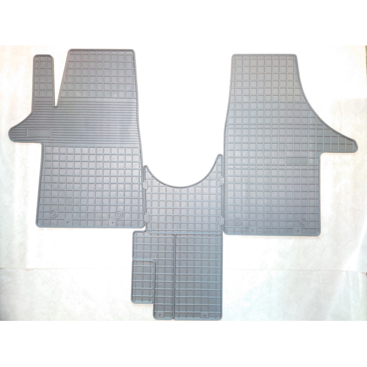 Коврики в салон резиновые VW T5 2003-2015 MotorMat серые