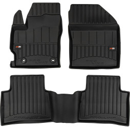 3D Коврики в салон резиновые Toyota Corolla 2018 универсал гибрид Frogum 3D800824