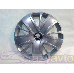 Колпаки для колес Skoda R15 4шт SKS/SJS 341