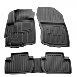 Килимки в салон гумові Mitsubishi Outlander XL 2006-2012 5шт Stingray 3D