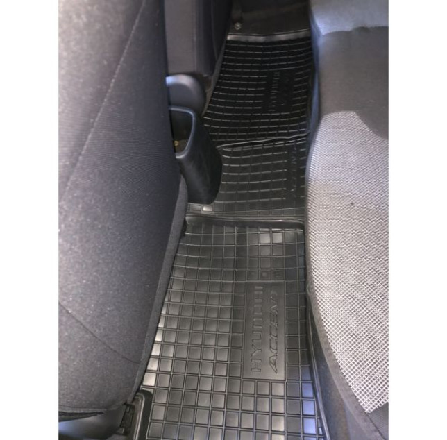 Килимки в салон гумові Hyundai Accent 2010-2017 MOD Avto-Gumm