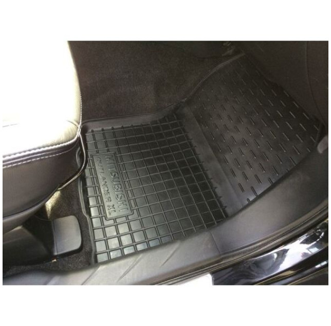 Килимки в салон гумові Mitsubishi Outlander XL 2006-2012 Avto-Gumm