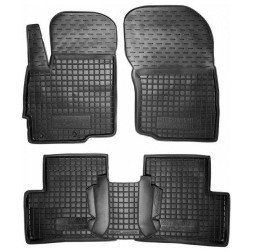 Килимки в салон гумові Mitsubishi Outlander 2012-2020 Avto-Gumm