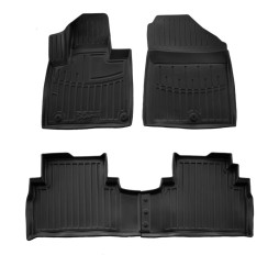 3D Коврики в салон резиновые Kia Sorento 2014-2020 4шт Stingray des 2020