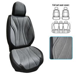 Чехлы универсальные  "5D" EKO серо-чорные VOIN V-9101 Gy/Bk