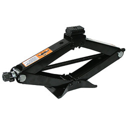 Домкрат ромб 2т Vitol резин.упор (ST-113) подъем 120-413 мм