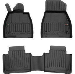 3D Коврики в салон резиновые Mercedes-Benz EQS V297 2021 седан Frogum 3D428874