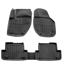 3D Коврики в салон резиновые Volvo V40 2012-2019 2шт передние Stingray des 2020