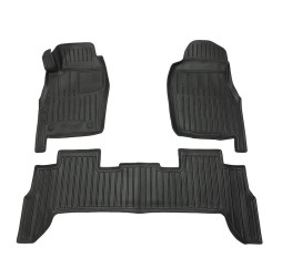 3D Коврики в салон резиновые Nissan Patrol 1997-2013 3шт  Stingray des 2020