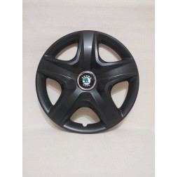 Колпаки для колес Skoda R16 4шт SKS/SJS 418 BLACK