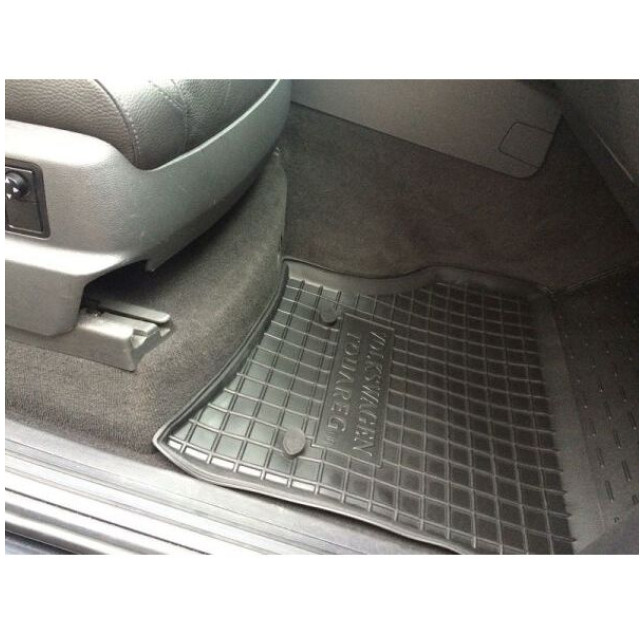 Килимки в салон гумові VW Touareg 2002-2010 Avto-Gumm