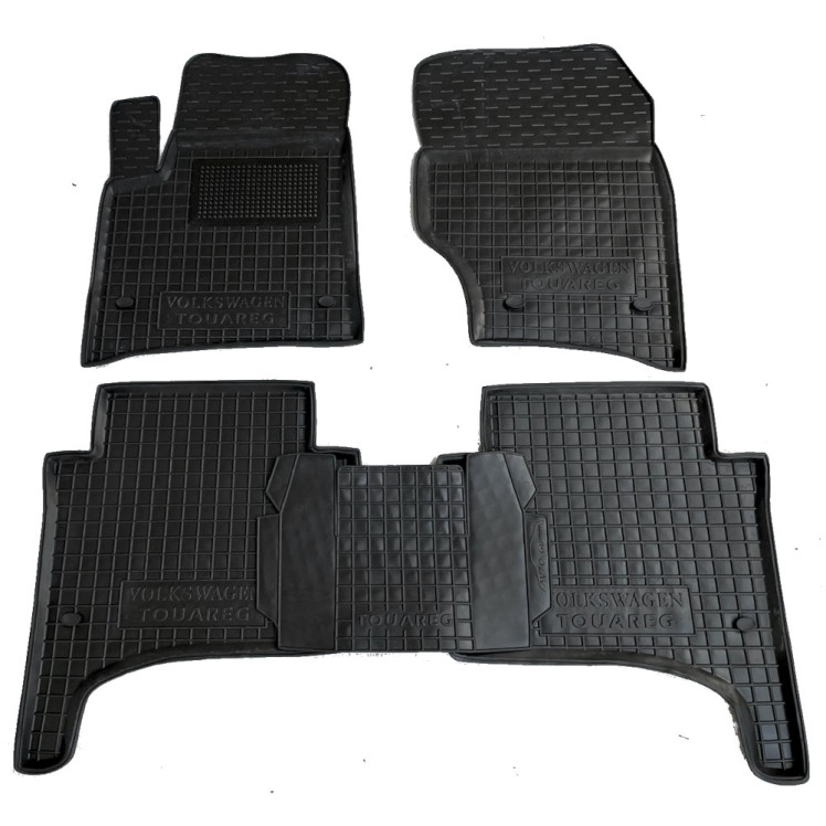 Килимки в салон гумові VW Touareg 2002-2010 Avto-Gumm