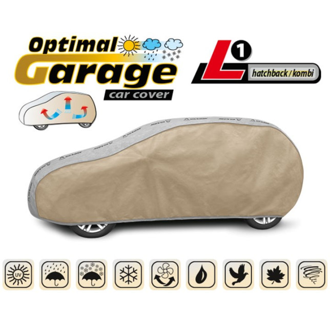 Тент автомобільний "L" Kegel Optimal Garage Polyester 4.05х1.36х1.48м хетчбек/уні L1 5-4315-241-2092