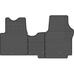 Коврики в салон резиновые RenaultTrafic 2014/Opel Vivaro 2014/Nissan NV300/FiatTalento 2014 Frogum