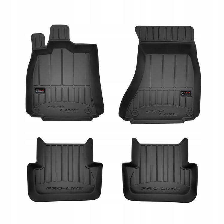 3D Килимки в салон гумові Audi A4 (B8) 2007-2015 Allroad Frogum 3D407114