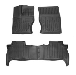 3D Коврики в салон резиновые Land Rover Range Rover Sport 2013/Range Rover 2012 2шт Stingray des 20