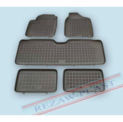 Коврики в салон резиновые VW Sharan 1995-2009 7м/Seat Alhambra 1996/Ford Galaxy 1995 Rezaw-Plast RP